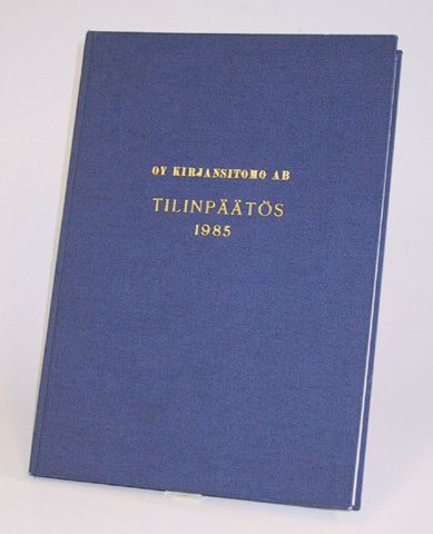 Tilinpäätöskirjat